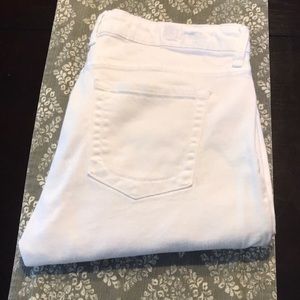 [KFTK] High Rise Skinny White Size 12 Jeans
